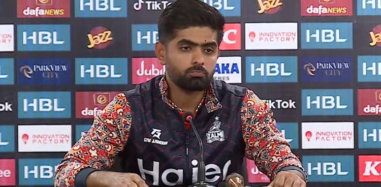 وہاب کو چھ چھکے لگنے پر بابر اعظم نے کیا کہا؟