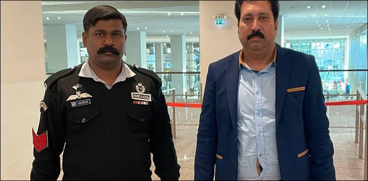 انٹرپول یونان کی مدد سے پولیس کو مطلوب گرفتار ملزم پاکستان منتقل