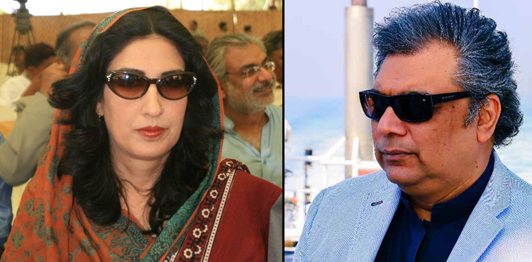 شہلا رضا اور علی زیدی کا الیکشن دفتر میں آمنا سامنا، دلچسپ جملوں کا تبادلہ