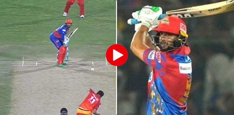 عماد وسیم نے اسلام آباد کے بولرز کو دھو ڈالا، ویڈیو دیکھیں