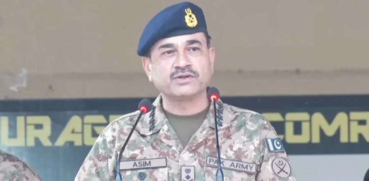 مٹھی بھر گمراہ عناصر کو بلوچستان کا امن تباہ نہیں کرنے دیں گے، آرمی چیف