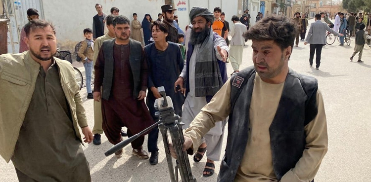 افغان صوبے مزار شریف میں دھماکا، صحافیوں کی بڑی تعداد اور علمائے کرام زخمی