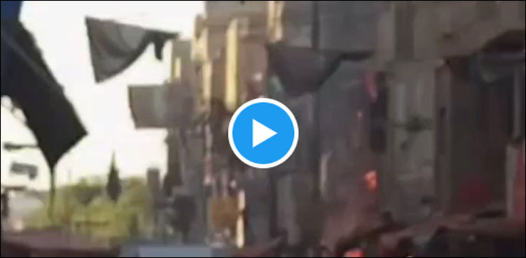 افطار سے قبل حلوہ پوری کی دکان میں گیس سلنڈر پھٹنے کی دل دہلا دینے والی ویڈیو