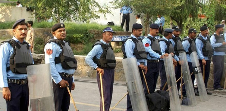 وفاقی دارالحکومت میں پولیس کو ریڈ الرٹ کردیا گیا