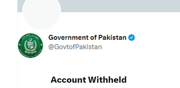 ٹوئٹر نے پاکستانی حکومت کا اکاؤنٹ بھارت میں  بلاک کردیا