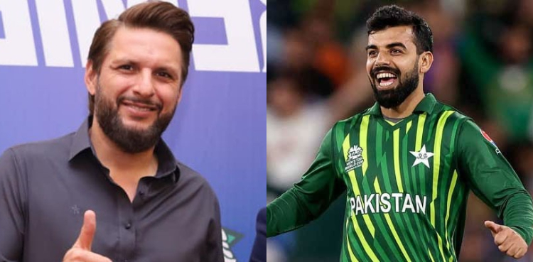 شاداب کو کپتان بنانے پر شاہد آفریدی کا رد عمل