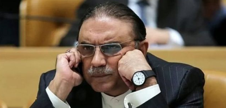 صدر خط آصف زرداری