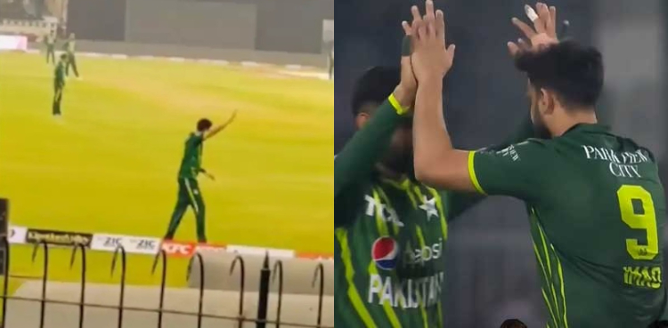 ’عماد کو اوور دو‘ قذافی اسٹیڈیم میں عماد وسیم کے حق میں نعرے لگ گئے