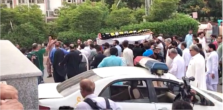 ڈاکٹر سیمی جمالی کی نماز جنازہ و تدفین