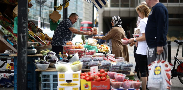 برطانیہ : اشیائے خورد ونوش کی قیمتوں میں ریکارڈ اضافہ