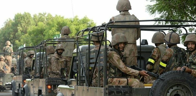 سیکورٹی فورسز سے جھڑپ : خطرناک دہشت گرد ہلاک، جوان شہید