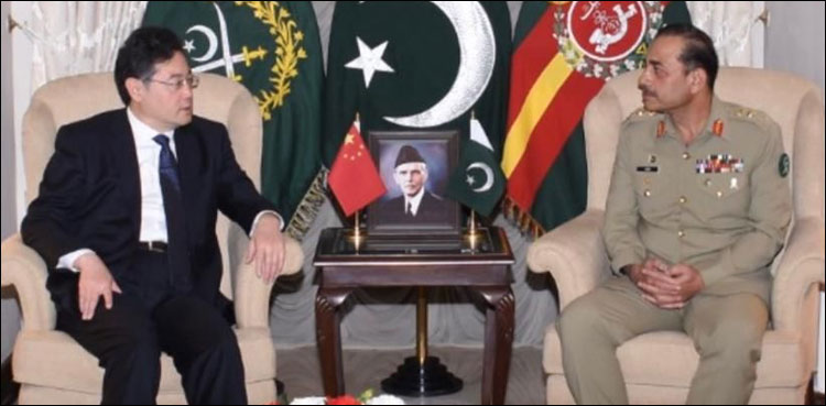 آرمی چیف کا سی پیک منصوبے کے لیے مکمل تعاون کا اعلان