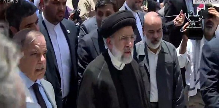وزیراعظم  اور ایرانی صدر  نے پاک ایران  بارڈر مارکیٹ کا افتتاح کر دیا