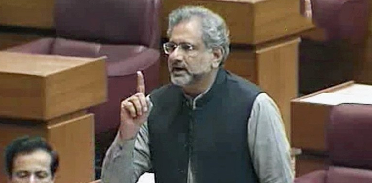 ججز کو بلا کر پارلیمان کا ریکارڈ مانگنے کی وجہ پوچھی جائے، شاہد خاقان عباسی