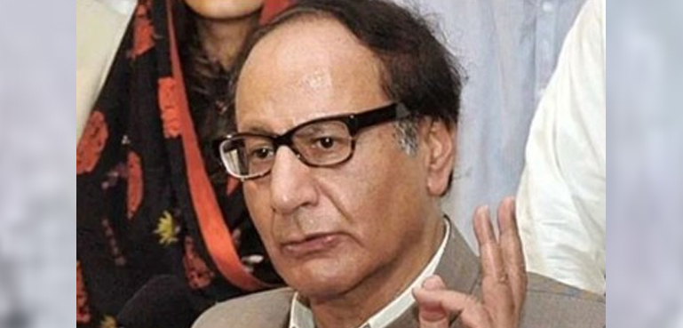 شجاعت حسین کا عام انتخابات مقررہ وقت پر کروانے کا مطالبہ