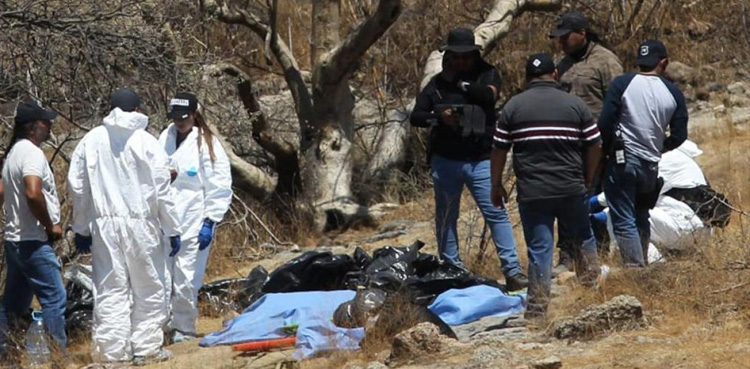 میکسیکو : پہاڑی سے 6 مسخ شدہ لاشیں برآمد