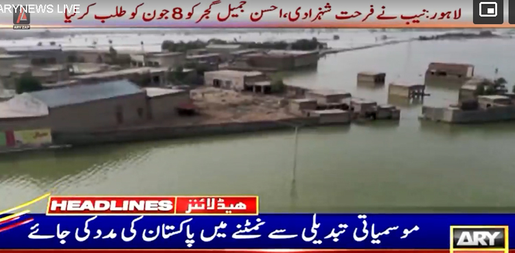 عالمی برادری موسمیاتی تبدیلی سے نمٹنے میں پاکستان کی مدد کرے، ایمنیسٹی انٹرنیشنل  کا مطالبہ