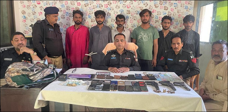 واردات کی ویڈیو وائرل کرنے والے لٹیروں کا پورا گینگ گرفتار ہو گیا