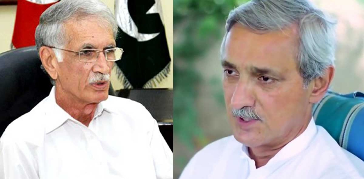 جہانگیر ترین اور پرویز خٹک کے درمیان معاملات طے ہونے کا امکان