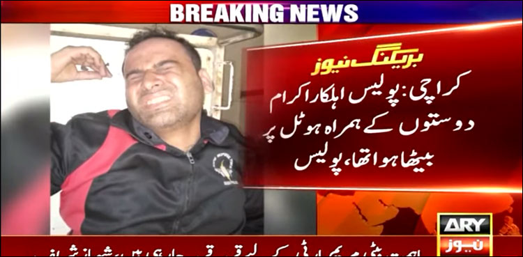 کراچی میں ایک اور پولیس اہلکار لٹیروں کا نشانہ بن گیا، مزاحمت پر زخمی