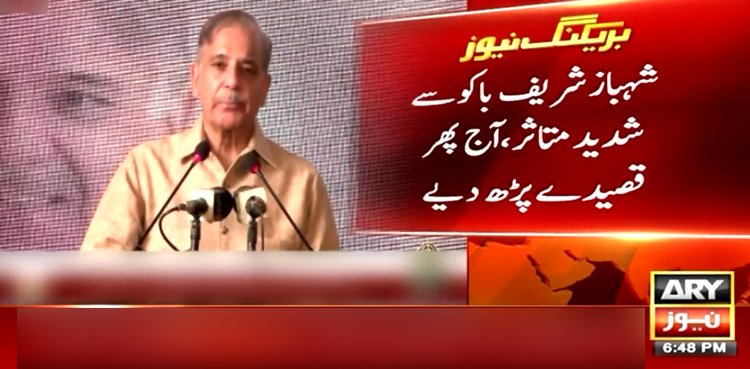 شہباز شریف باکو سے ’شدید متاثر‘؛ آج پھر قصیدے پڑھ دیے Shehbaz Sharif