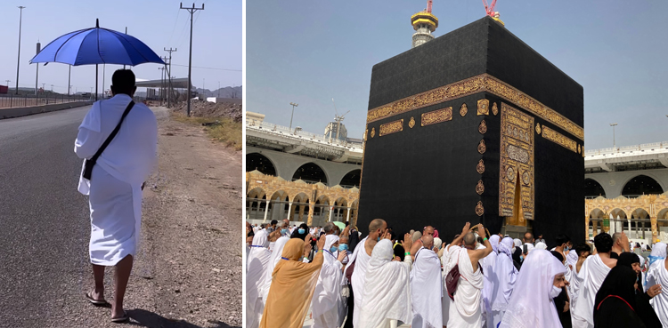 370 دن کا پیدل سفر، بھارتی شہری حج کیلیے مکہ پہنچ گیا