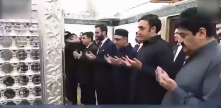 ویڈیو: شیخ عبدالقادر جیلانی کے مزار پر وزیر خارجہ بلاول کی آمد