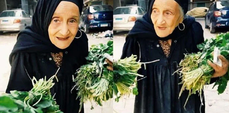 سبزی فروش 89 سالہ عمررسیدہ خاتون کا جذبہ اور لگن اب بھی جوان