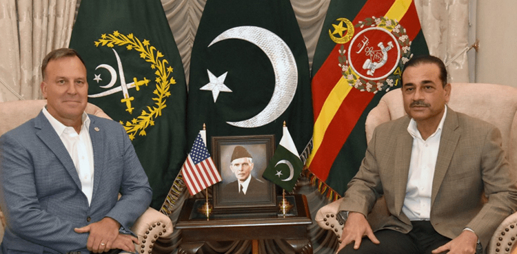 آرمی چیف سے امریکی سینٹ کام کے کمانڈر کی ملاقات
