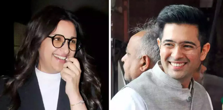 پرینیتی چوپڑا کے منگیتر راگھو چڈھا پر کوّے نے حملہ کر دیا