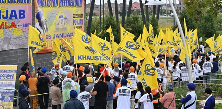 کینیڈا میں خالصتان ریفرنڈم کا دوسرا مرحلہ، ووٹ ڈالنے کیلئے ہزاروں سکھوں کا سیلاب اُمڈ آیا