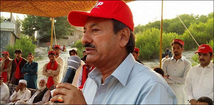 باچا خان کے پیروکار سینئر سیاست دان زاہد خان کا اے این پی کو خیرباد کہنے کا فیصلہ