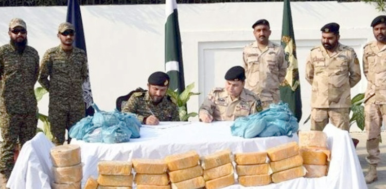 اے این ایف کا ملک بھر میں کریک ڈاؤن، بھاری مقدار میں منشیات برآمد