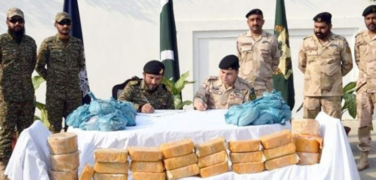 اے این ایف کا ملک بھر میں کریک ڈاؤن، 75 کلو منشیات برآمد