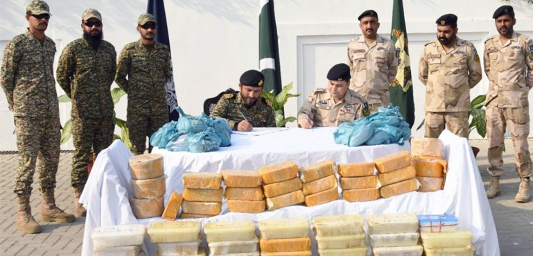 اینٹی نارکوٹکس فورس کی ملک گیر کارروائیاں، 4ملزمان گرفتار
