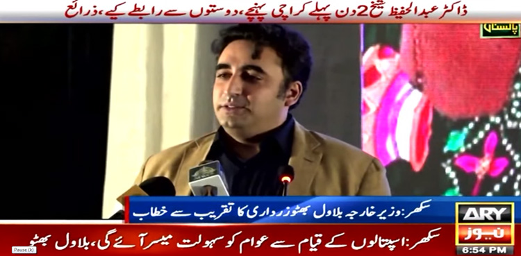 عالمی معیار کے مفت علاج کی فراہمی ہر صوبے کا فلسفہ ہونا چاہیے، وزیر خارجہ