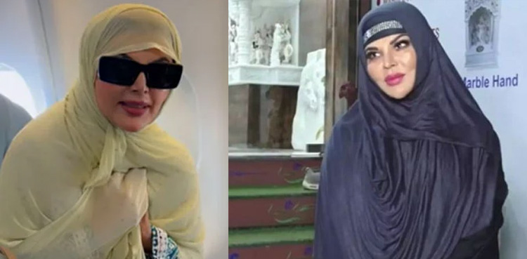 متنازع بھارتی اداکارہ راکھی ساونت عمرے کی ادائیگی کے لیے روانہ