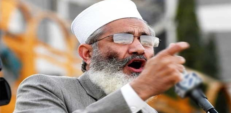امریکا پاکستان میں شفاف انتخابات نہیں چاہتا، سراج الحق