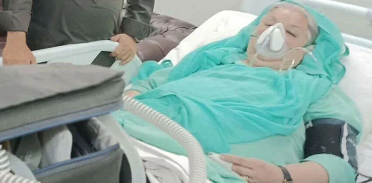 ڈاکٹر یاسمین راشد کی طبیعت ناساز، اسپتال منتقل