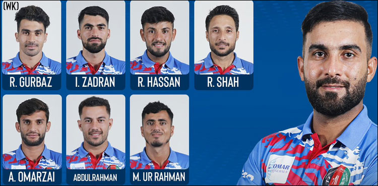 پاکستان کے خلاف سیریز کے لیے افغانستان ون ڈے اسکواڈ کا اعلان