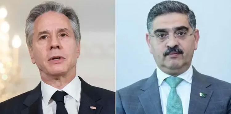 امریکی وزیرخارجہ کی انوار الحق کاکڑ کو نگراں وزیراعظم بننے پر مبارکباد