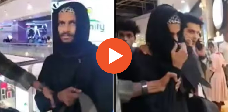 خواتین کے واش روم میں خفیہ کیمرہ لگانے والا برقعہ پوش ملزم گرفتار