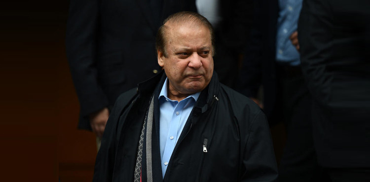 نواز شریف لندن
