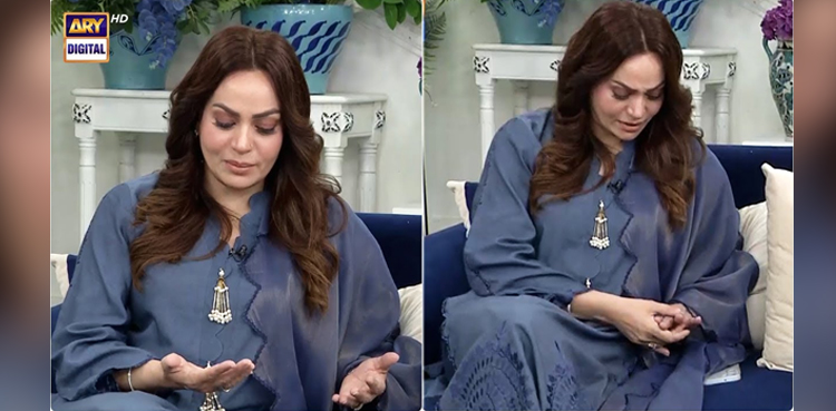 سعدیہ امام والدہ کی وفات کا تذکرہ کرتے ہوئے آبدیدہ ہوگئیں
