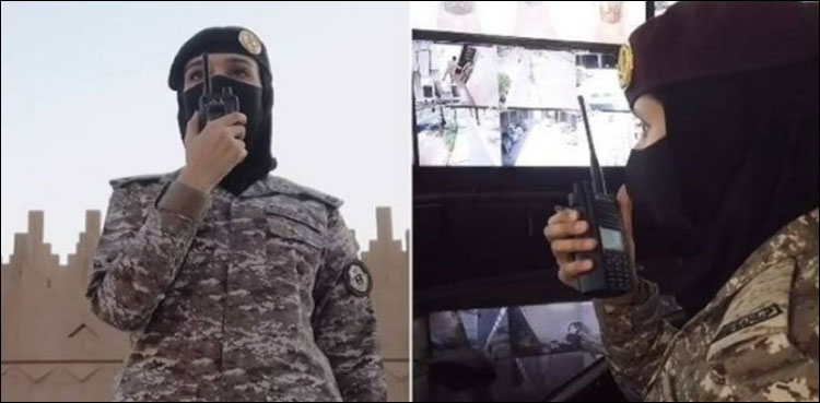 غیر ملکی سفارت خانوں کی سیکیورٹی سعودی خواتین نے سنبھال لی، ویڈیو وائرل