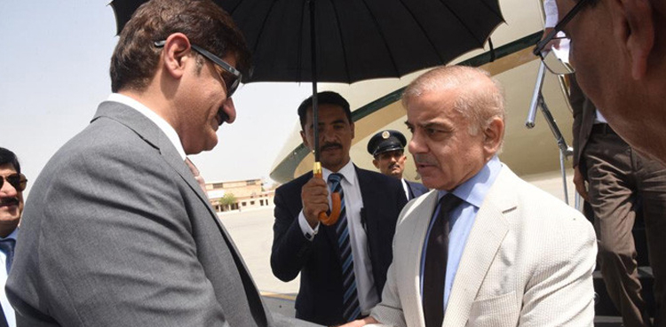 وزیر اعظم شہباز شریف آج ایک روزہ دورے پر کراچی پہنچیں گے