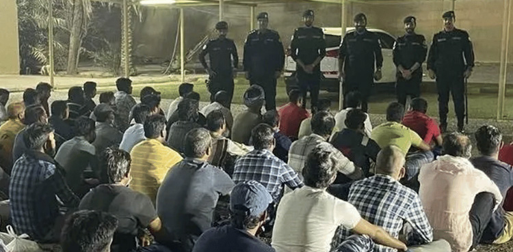 ’کویت میں 107غیر ملکی گرفتار‘
