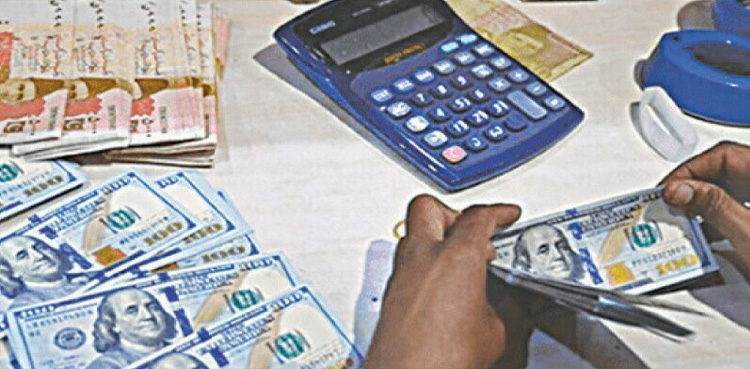 ڈالر کی قیمت کو جھٹکا لگ گیا، روپیہ مستحکم