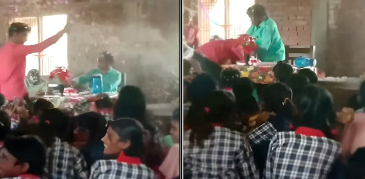 ٹیچرز ڈے پر کلاس میں پیش آنے والے واقعے کی مزاحیہ ویڈیو