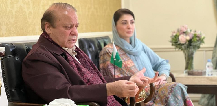 بلوچ رہنماؤں ن لیگ